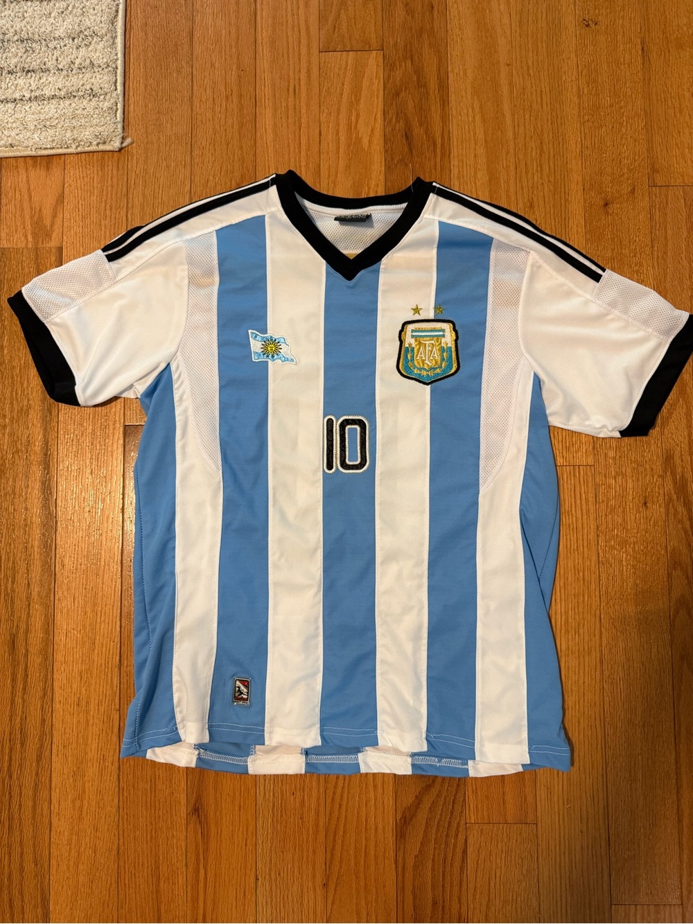 Argentina National Team Number 10 Soccer Jersey - Messi